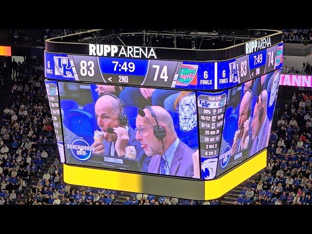 Snackwards Cam at Kentucky and Florida game (January 4th, 2025)