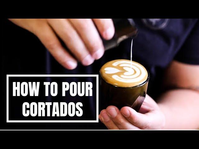 How to Pour Latte Art in Cortados/Gibraltar's/Piccolos