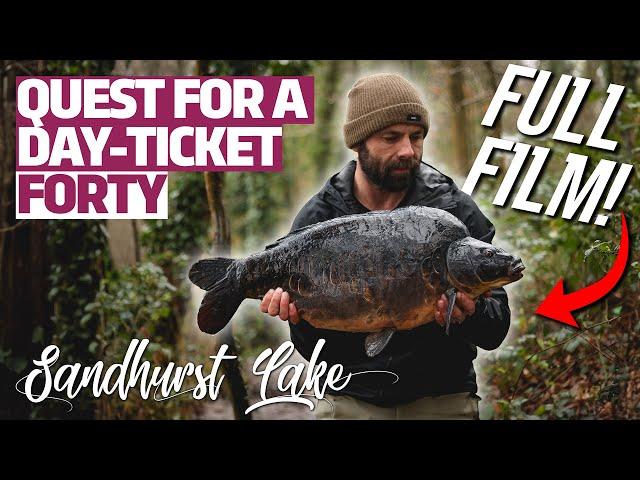 (FULL FILM) QUEST FOR A DAY TICKET FORTY | Luke Vallory's Spring 2024 session on Sandhurst Lake