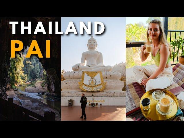 Thailand’s MOST IMPRESSIVE Cave | Chill Vibes in Pai, Bamboo Rafting & Tham Lod Cave
