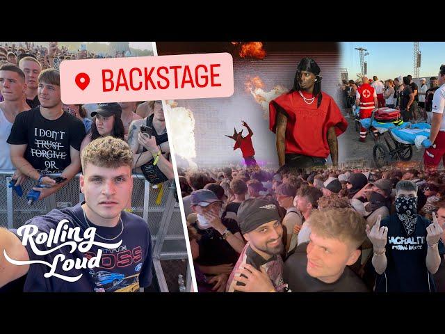 ICH WAR BACKSTAGE! Rolling Loud Wien (Playboi Carti, Gunna etc.) | Jan