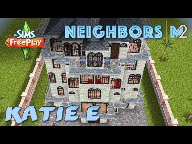 Sims FreePlay - Katie E's House (Neighbor's Original House Design)