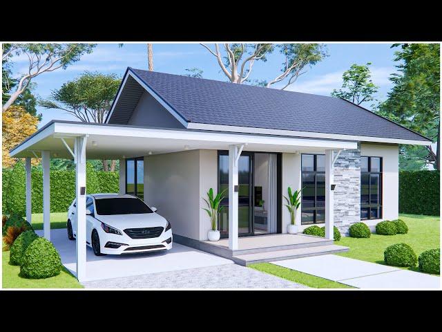 Simple and Beautiful House | 8m x 6m with 2Bedroom (Simple life)