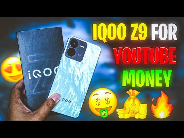 FINALLY I BOUGHT IQOOZ9  FROM YOUTUBE MONEY   IQOOZ9 PUBG BGMI TEST