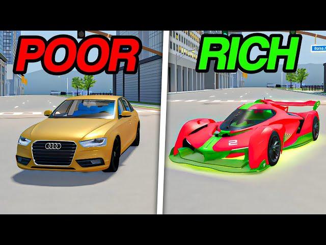 POOR TO RICH IN ROBLOX DRIVING EMPIRE