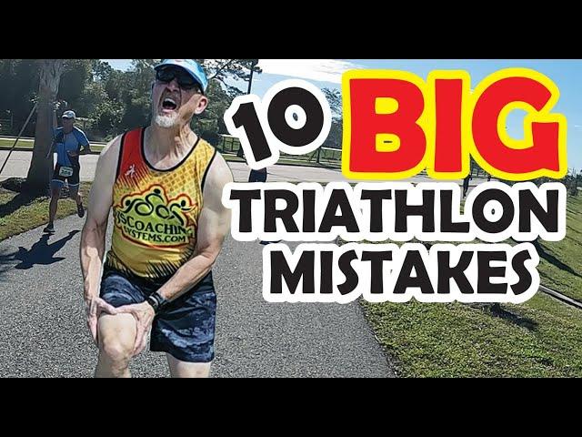 10 HUGE Triathlon MISTAKES I will not do in a race again