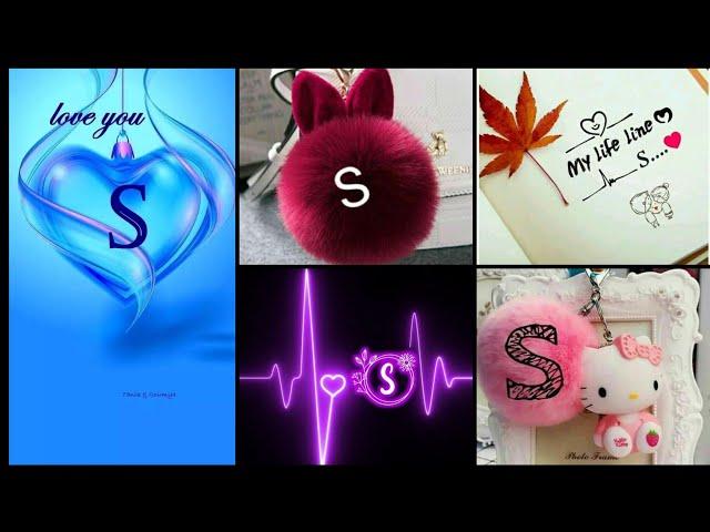 Beautiful S Letter DPz For Girls| Stylish S Letter Whatsapp Images & Wallpapers