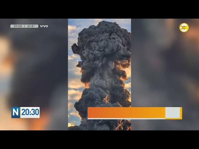 En Japón, erupcionó el volcán de Sakurajima │N20:30│24-12-24