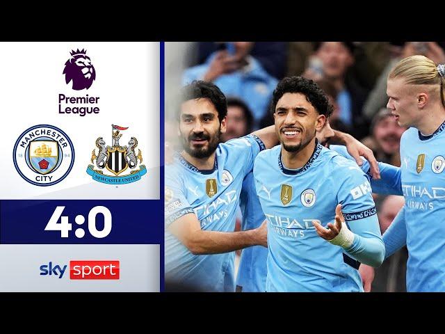 Erste Tore für City: Marmoush mit Hattrick zum Sieg! | Manchester City-Newcastle United | Highlights