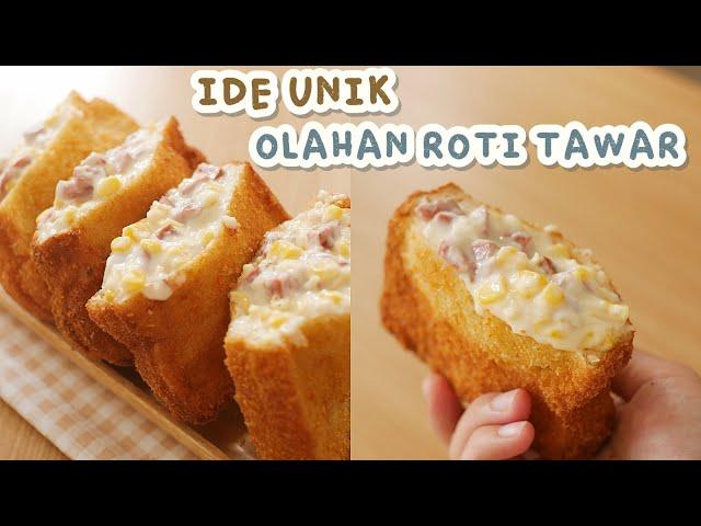 Ide Unik ROTI TAWAR GORENG ISI MAYO VIRAL!!