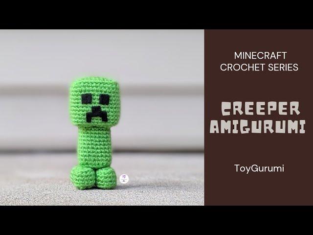 Minecraft Crochet Series || How to Crochet Creeper Amigurumi Pattern || Minecraft Creeper Crochet