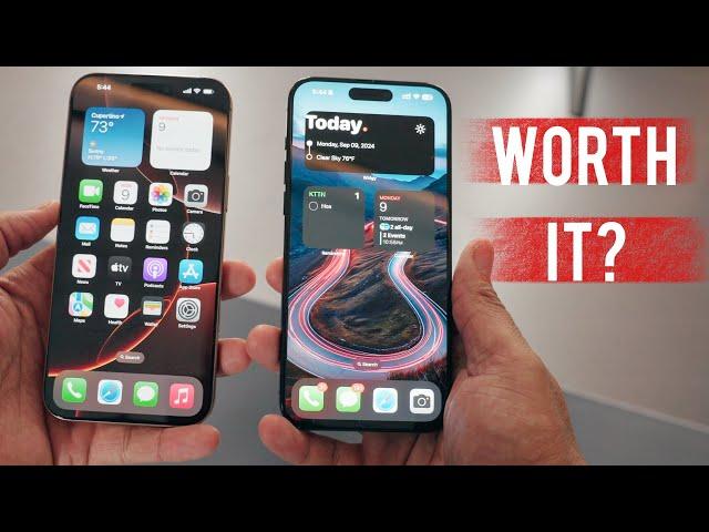 iPhone 16 Pro vs iPhone 15 Pro Hands-on // Is it worth the upgrade?