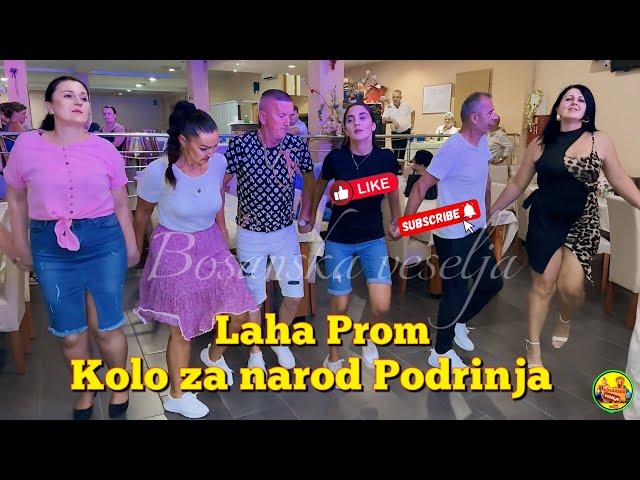 Sultan igra sa podrinjskim ljepoticama najljepše kolo za Vlaseničane "Laha Prom" 05.07.2024