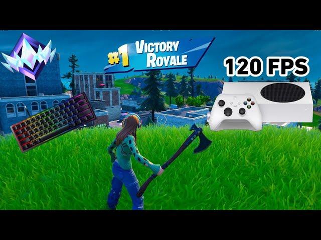 Fortnite Unreal Ranked Reload on Xbox Series S | Keyboard & Mouse Gameplay | 120 FPS | Duo