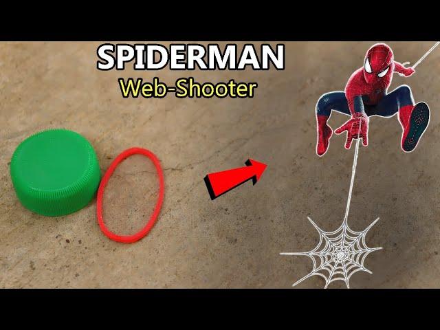 spiderman webshooter kaise banaen | how to make spiderman webshooter at home |