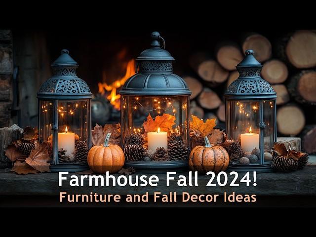 Embrace Fall! Farmhouse Furniture and Fall Decor Ideas