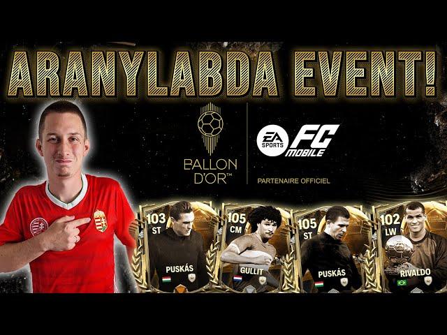 EA FC Mobile | Aranylabda Esemény! Új 105-ös Puskás Kártya!