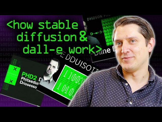 How AI Image Generators Work (Stable Diffusion / Dall-E) - Computerphile