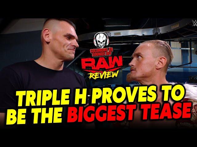 WWE Raw 5/13/24 Review - TRIPLE H IS GONNA MAKE US WAIT A LITTLE LONGER FOR GUNTHER AND DRAGUNOV