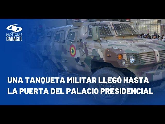 Denuncian intento de golpe de Estado en Bolivia: se desconoce paradero del presidente