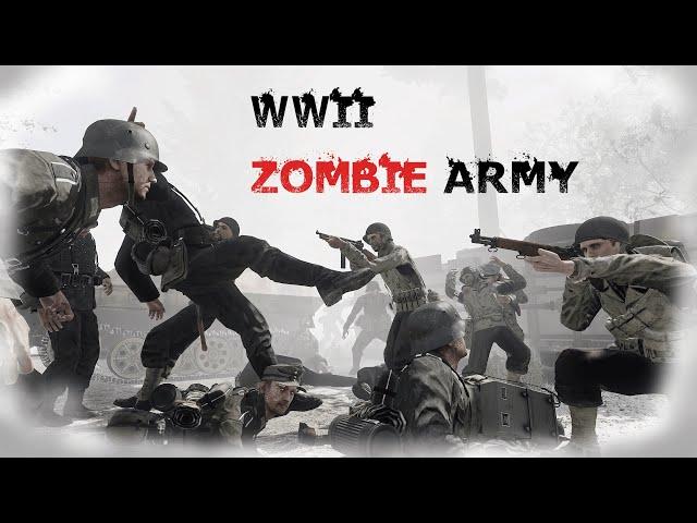 ARMA3 movie _ "WW2 ZOMBIE ARMY" _ German zombie army vs US army