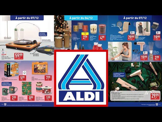 catalogue ALDI du 3 décembre 2024  Arrivage promo de la semaine