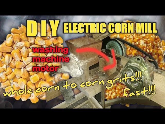 DIY ELECTRIC CORN MILL | Free Range Backyard Farming ep.06 | D' Architect's Hobby