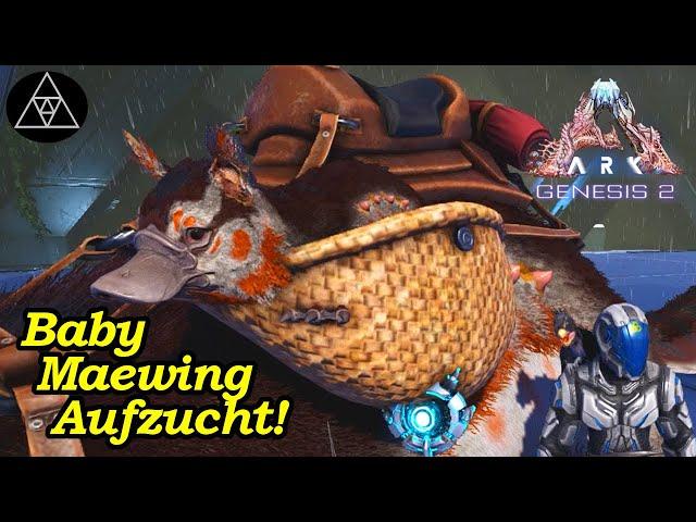 Baby Maewing im Rucksack!  Loadout Mannequin & Munitionslager!  ► ARK: Genesis Part 2 E04