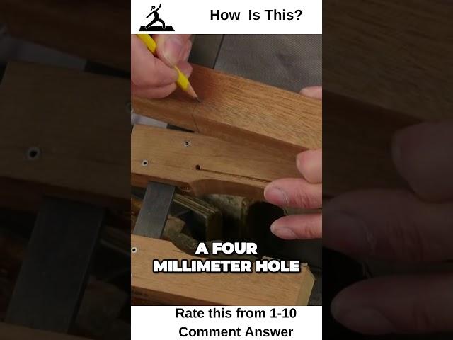 Unbreakable Sapele Wood Drilling Tricks for a Smooth Slide #shorts