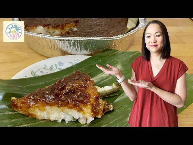 Bibingkang Malagkit with Macapuno - Recipe | BakeWithYapi