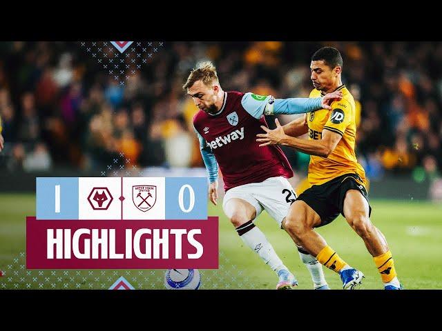 Wolves vs West Ham | Premier League Highlights