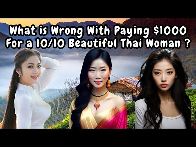 I’m Happy To Pay A Beautiful Thai Woman $1000 Per Month Salary… 