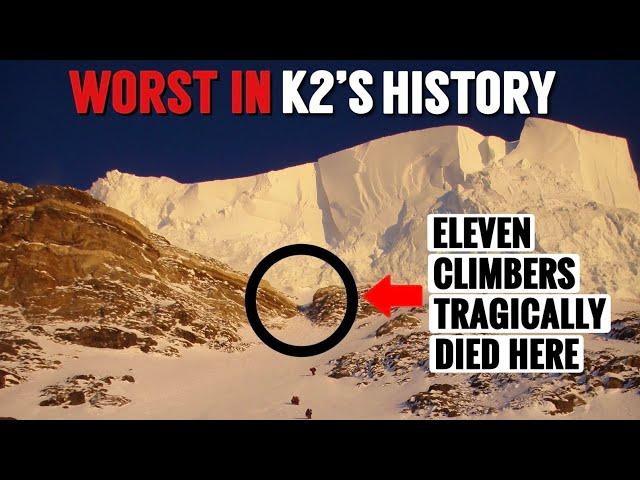 The 2008 K2 Disaster: Eleven people TRAGICALLY died on the mountain