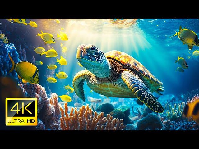 11HRS of 4K Turtle Paradise - Relaxing Music with Sea Turtles in Hawaii 4K Video (Jason Stephenson)