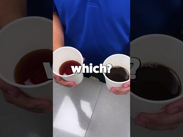 A tale of two waters... #culligan #kansascity #water #tea