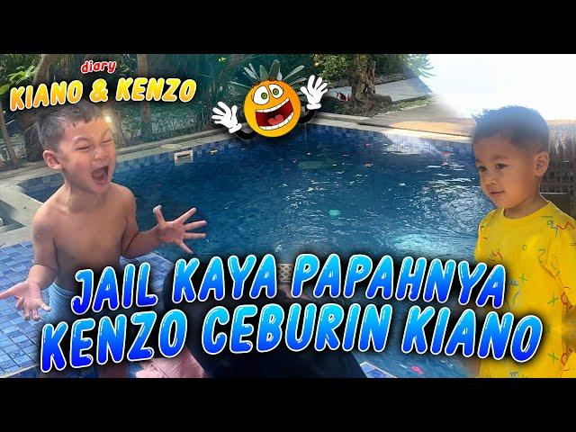 BERKALI-KALI COBA ISENGIN KIANO. KENZO JAILNYA MULAI KAYA PAPAH WONG