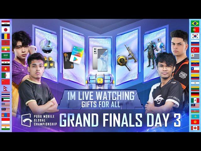 [EN] PMGC 2021 Grand Finals | Day 3 | PUBG MOBILE Global Championship