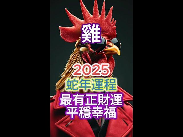 [肖雞]運程 | 高維冥想HDM | 2025蛇年生肖運程：財富、感情、事業與健康[重點指南]！[三大關鍵月份提醒]！把握好運！智慧避兇，#財運 #感情運 #事業運 #健康運 #生肖運程 #運勢分析