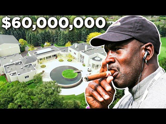 Inside Michael Jordan's $60,000,000 Mansions