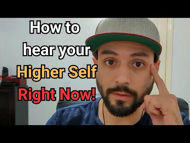 How to hear your higher self right now (It's not as hard as you think)