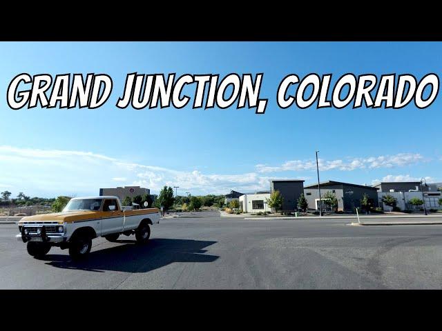 Grand Junction, Colorado! Drive with me through a Colorado town!