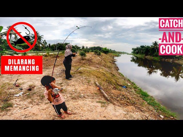 Port Dilarang Mancing,Catch and Cook!!