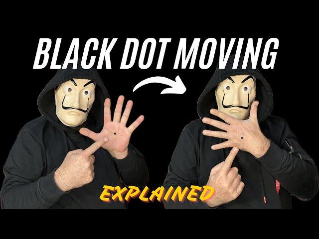 Black Dot Moving | MAGIC TRICK TUTORIAL 🪄 #magic #foryou #tricks #tutorial