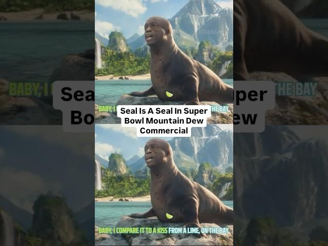Seal Is A Seal In Super Bowl Mountain Dew Commercial