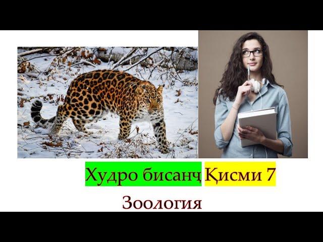 Худро бисанҷ қисми 7. Зоология. 2021. довталаб