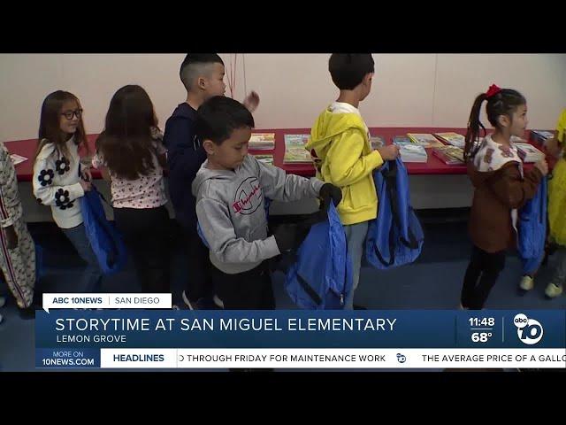 ABC 10News Storytime: San Miguel Elementary School