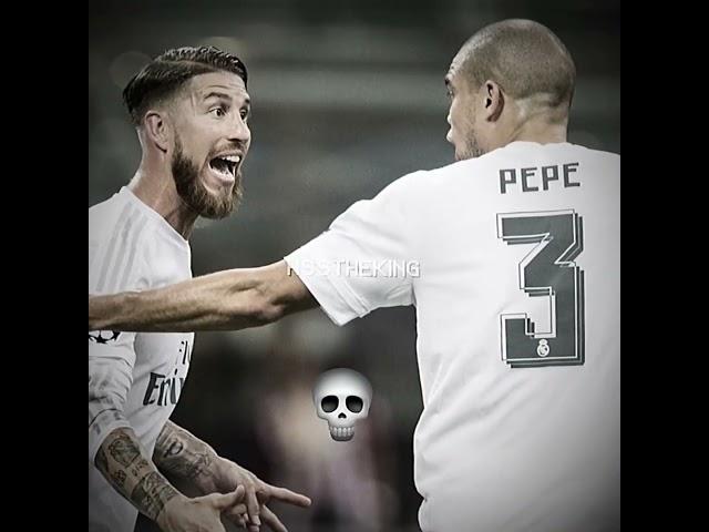 pepe and ramos  #football #humor #footballshorts #sports #edit #viralshorts #pepe #ramos