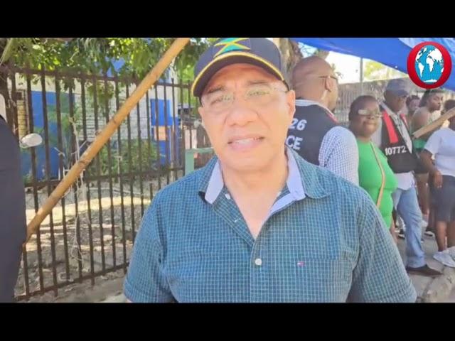 WATCH: Holness confident of a JLP victory in Morant Bay