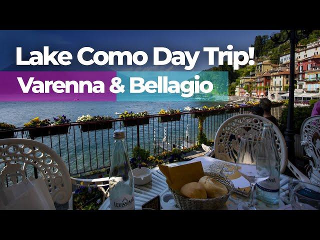 Lake Como Day Trip! - Varenna & Bellagio | Lake Como, Italy | Full Tour