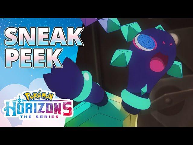 Curious Terapagos!  | Sneak Peek | Pokémon Horizons: The Series Part 3 Coming to US Netflix August 9